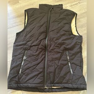 Men's Black Quilted Vest